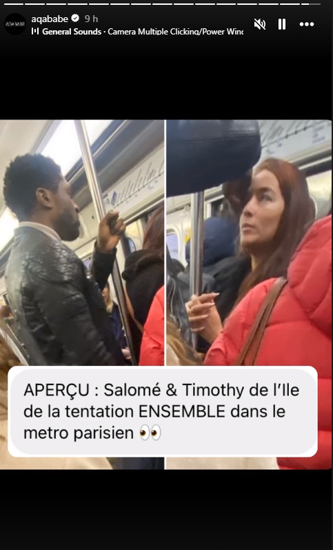 L’île de la tentation : Salomé à nouveau en couple avec Timothy ? Ce cliché qui intrigue…