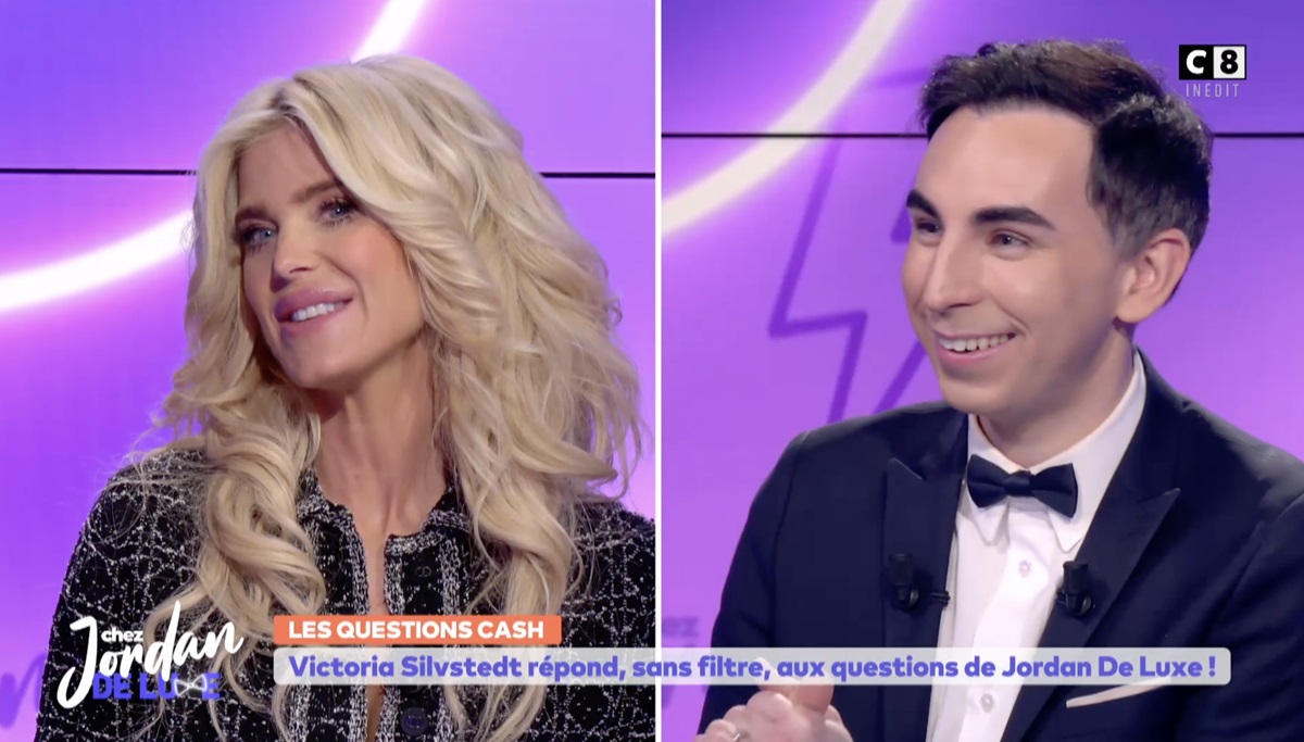 Christophe Dechavanne : Victoria Silvstedt cash sur leur collaboration &quot;Honnêtement...&quot;