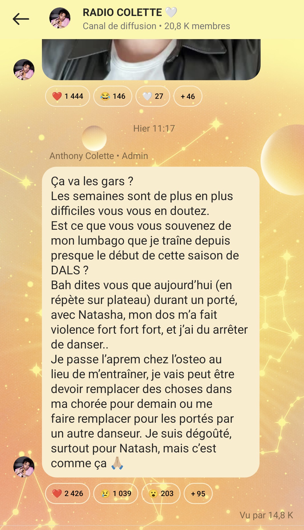 Danse avec les stars : Anthony Colette remplacé par un autre danseur ? "Je suis dégoûté"