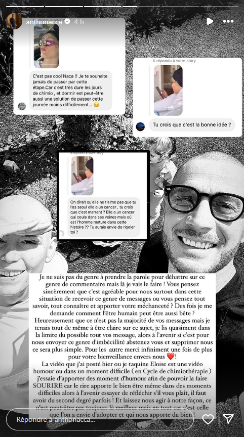 Eloïse Appelle face au cancer : Ces messages qui ont provoqué la colère de Nacca "Abstenez-vous !"