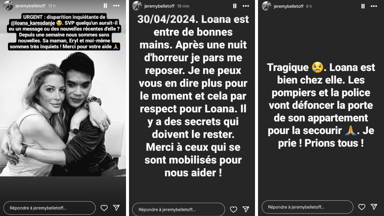 Loana en danger ? Eryl Prayer annonce l’ouverture d’une enquête pour "agression et séquestration"