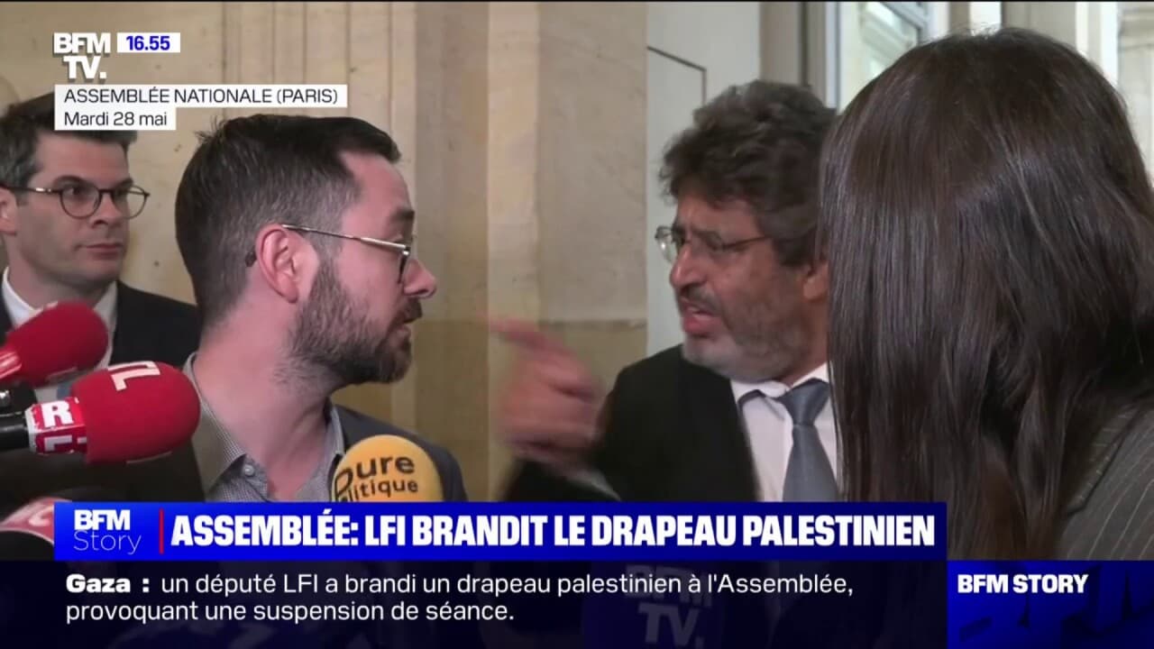 &quot;C'est toi le cochon&quot; : Vive altercation entre David Guiraud et Meyer Habib, Cyril Hanouna s'en mêle