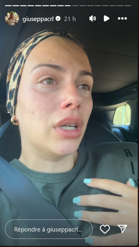 Giuseppa Ciurleo en larmes en évoquant l'impact de la maternité sur son couple :  "C'est trop dur"