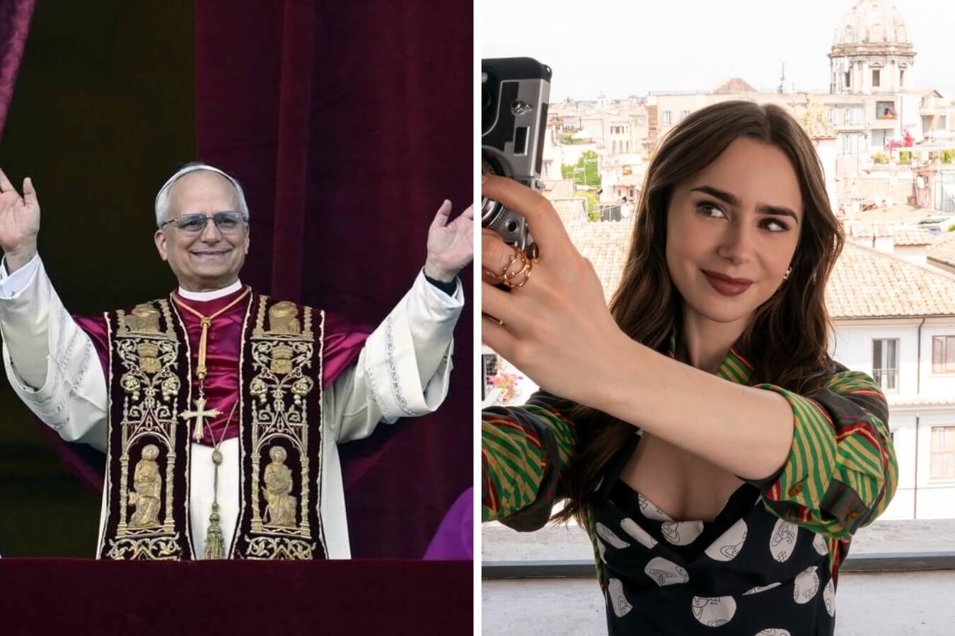 Election du Pape Léon XIV : l'annonce du nouveau pape a perturbé le tournage de la série &quot;Emily in Paris&quot; !