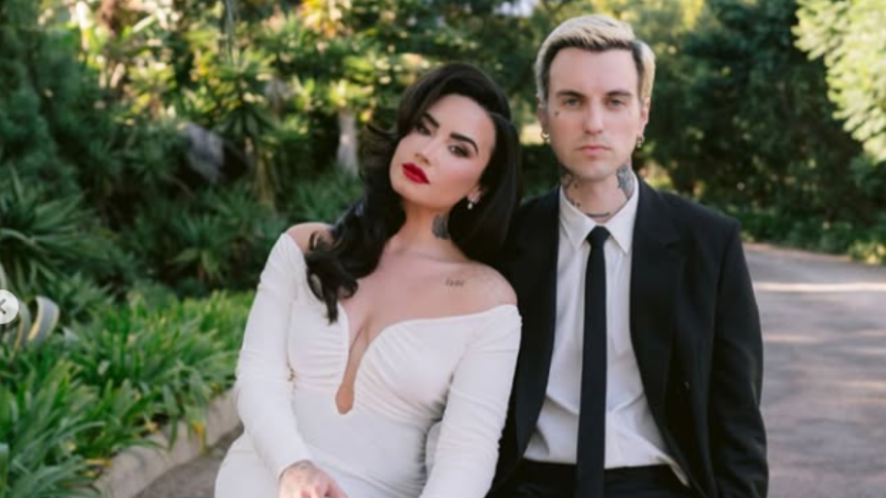Demi Lovato a épousé son compagnon de longue date ! les premiers clichés dévoilés