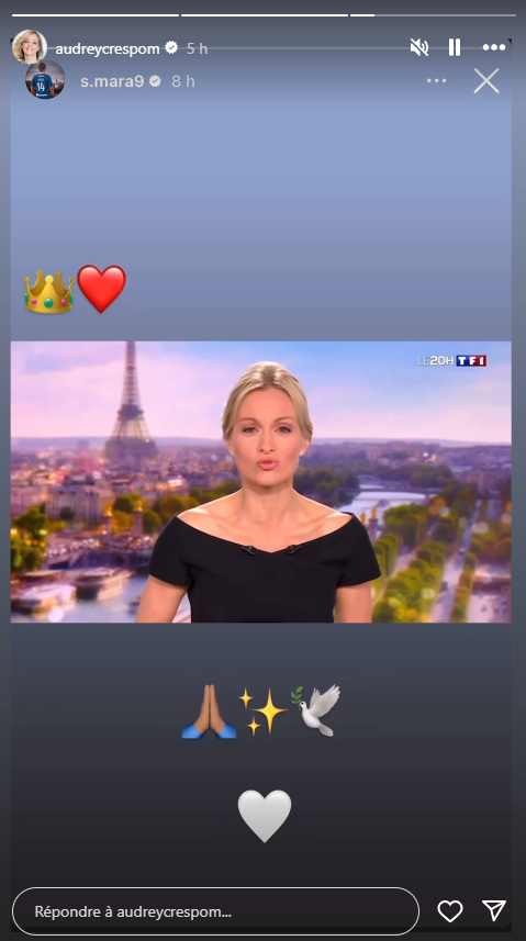 Mort de Thierry Ardisson : Audrey Crespo-Mara de retour sur TF1… Son fils Sékou Mara lui adresse un tendre message