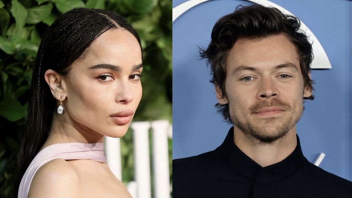 Zoë Kravitz et Harry Styles très complices : un baiser échangé