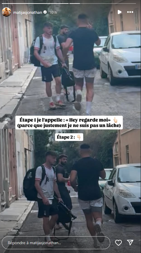 Jonathan Matijas : Illan Castronovo accuse le compagnon de Shanna Kress de l’avoir agressé