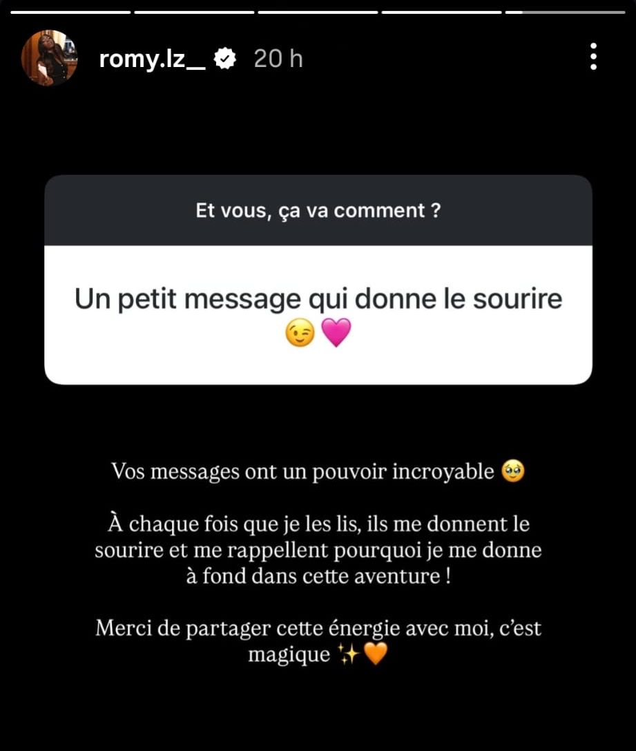 Romy évoque ses projets après avoir remporté Secret Story : "J’espère qu’ils sauront..."