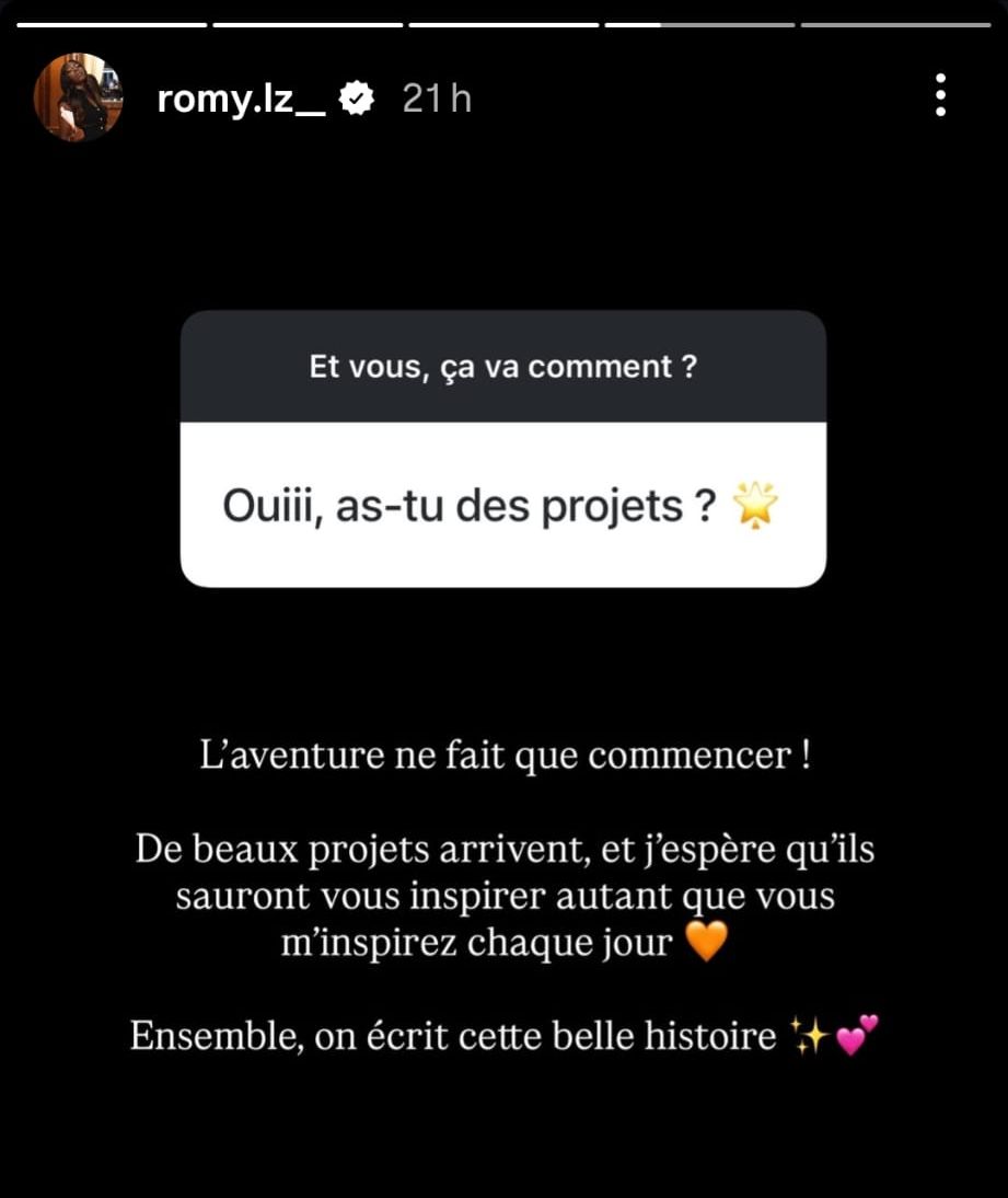Romy évoque ses projets après avoir remporté Secret Story : "J’espère qu’ils sauront..."