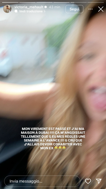 Victoria Mehault en guerre avec le père de son fils ? Elle s'explique après un mystérieux message