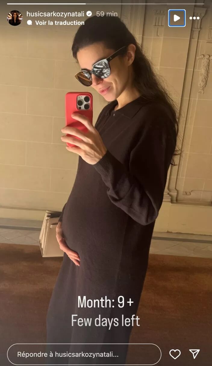 Louis Sarkozy bientôt papa, sa compagne partage une nouvelle photo de son baby bump