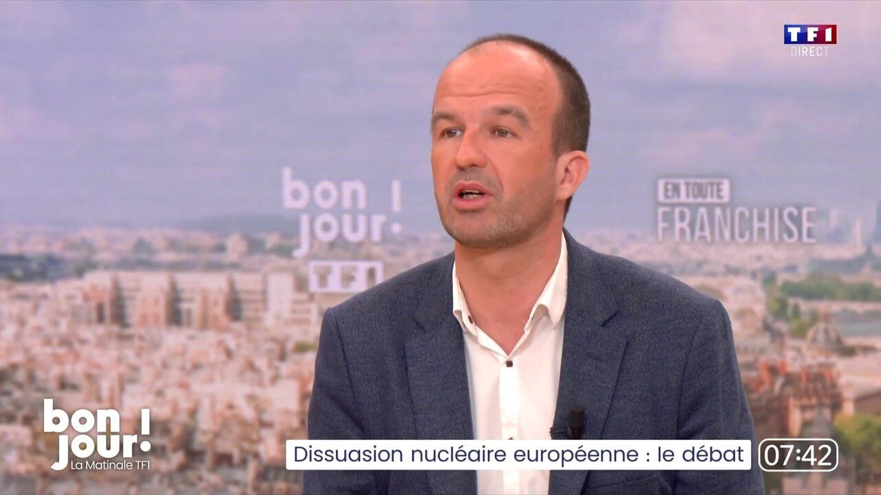 Échange tendu entre Bruce Toussaint et Manuel Bompard : &quot; Vous allez me faire un doigt d’honneur ? &quot;