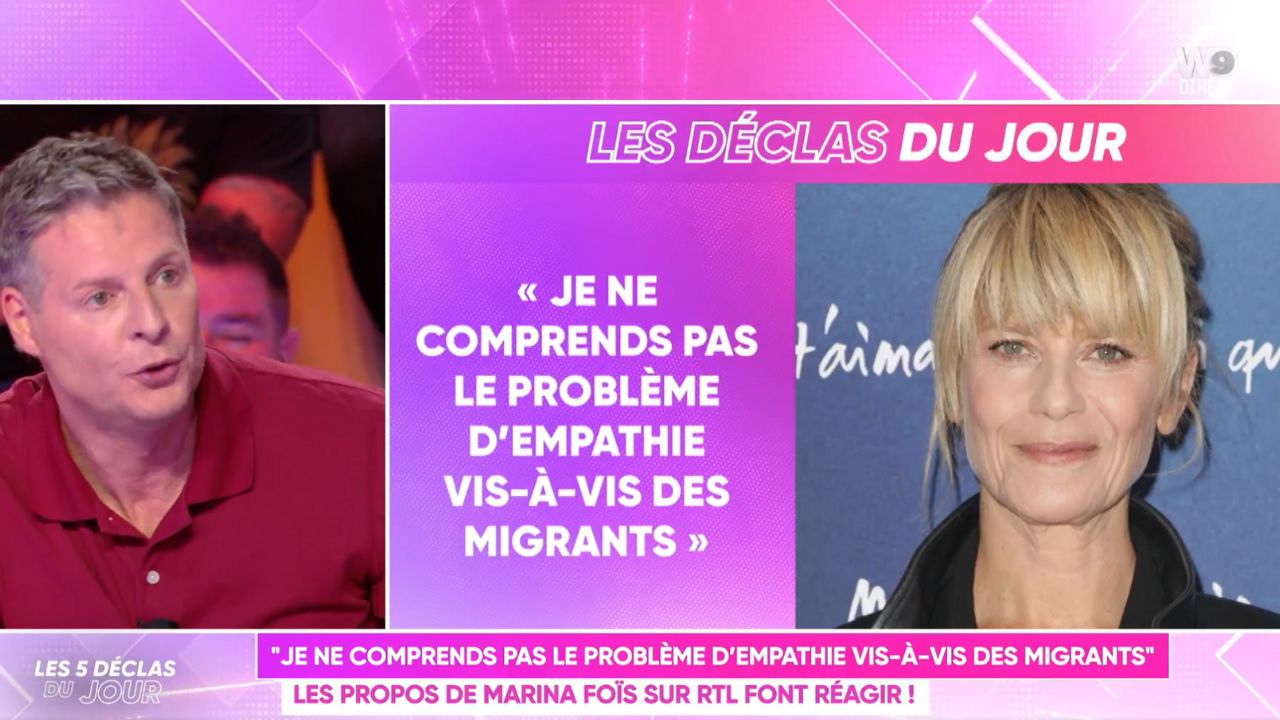Matthieu Delormeau tacle Marina Foïs après son discours sur les migrants : &quot;Une honte&quot;