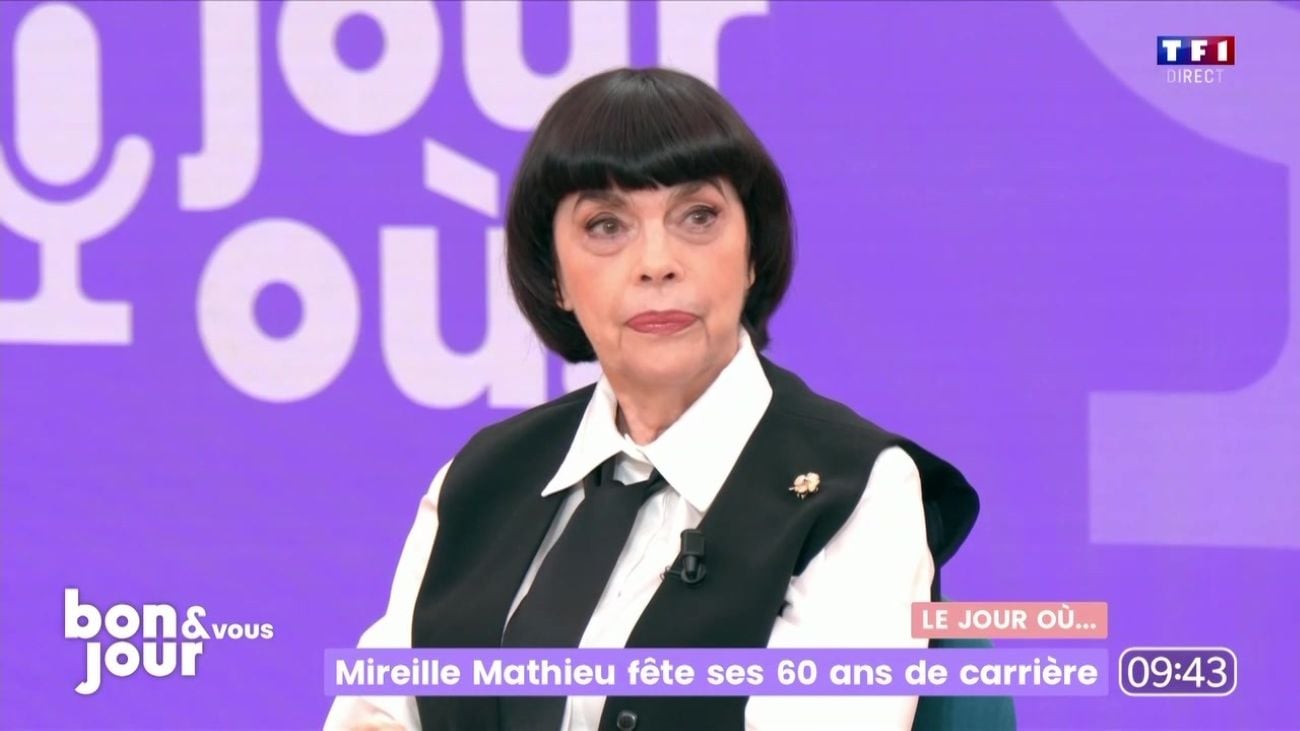 Mireille Mathieu en larmes face à Bruce Toussaint : &quot;Vous voyez, je vous l’ai dit&quot;