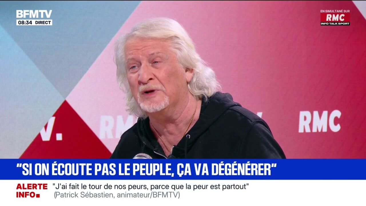Patrick Sébastien vulgaire face à Apolline de Malherbe : &quot;Ça ne fait que quatre minutes&quot;