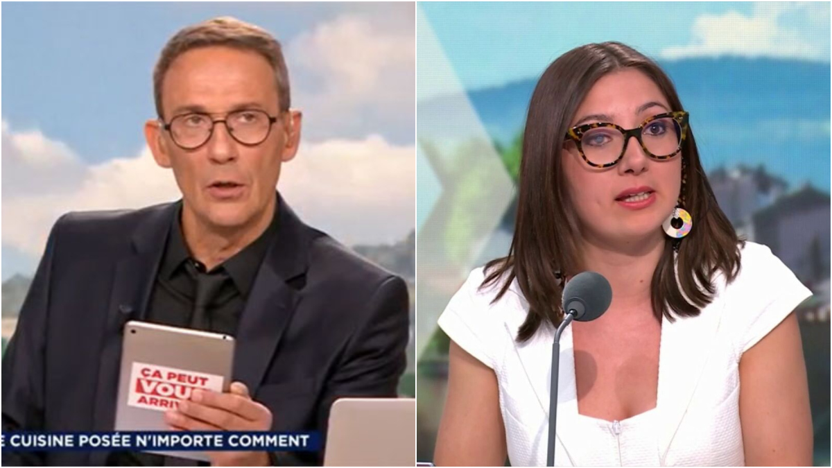 Julien Courbet surpris par la réaction de Céline Collonge après son agression par un chauffeur VTC