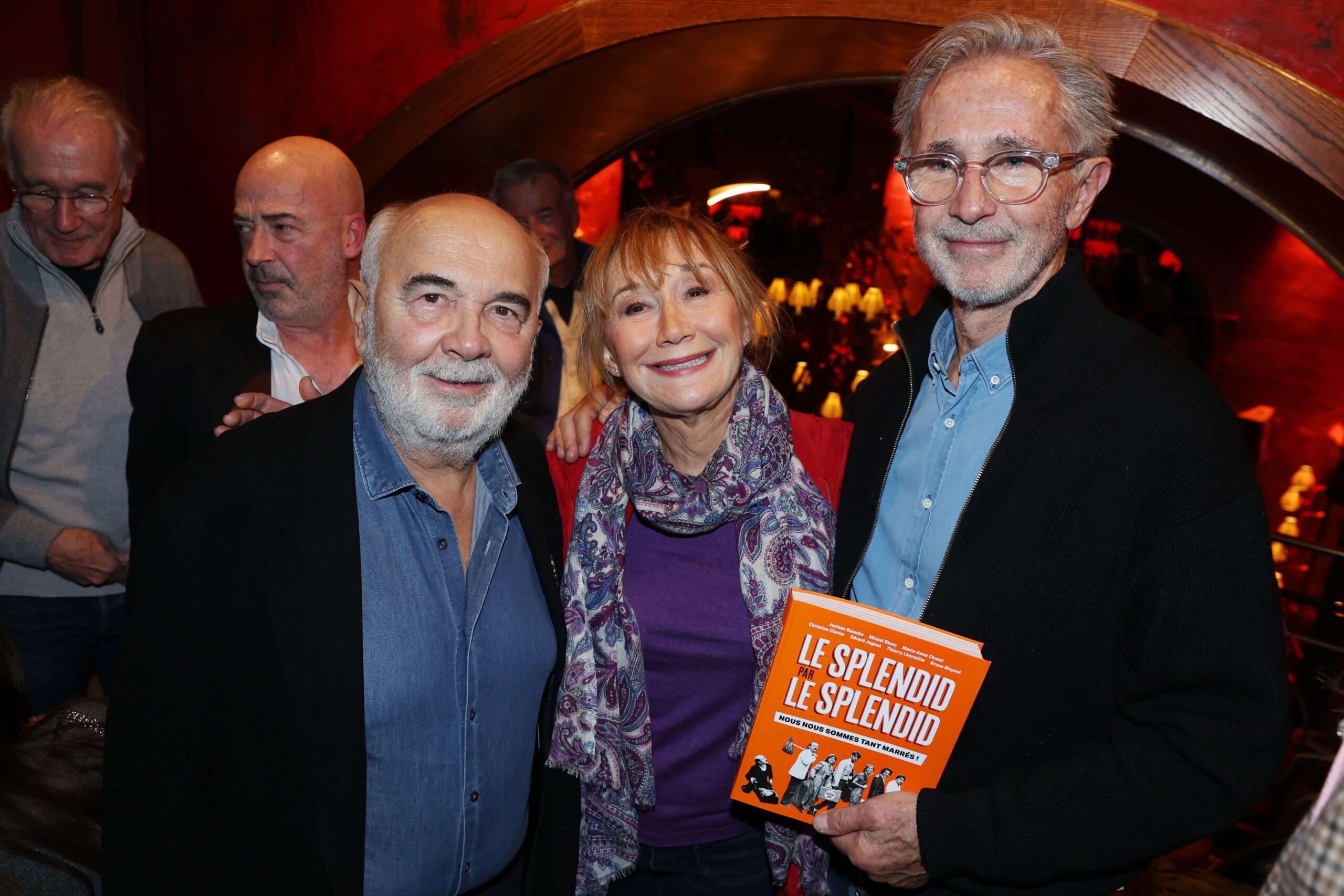 Thierry Lhermitte et le Splendid offrent un &quot;gros chèque&quot; pour leur ultime collaboration