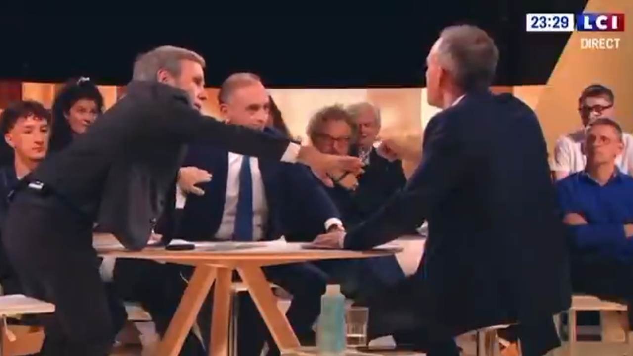 Clash entre Eric Zemmour et Raphaël Glucksmann... David Pujadas contraint de s’interposer &quot;Arrêtez&quot;