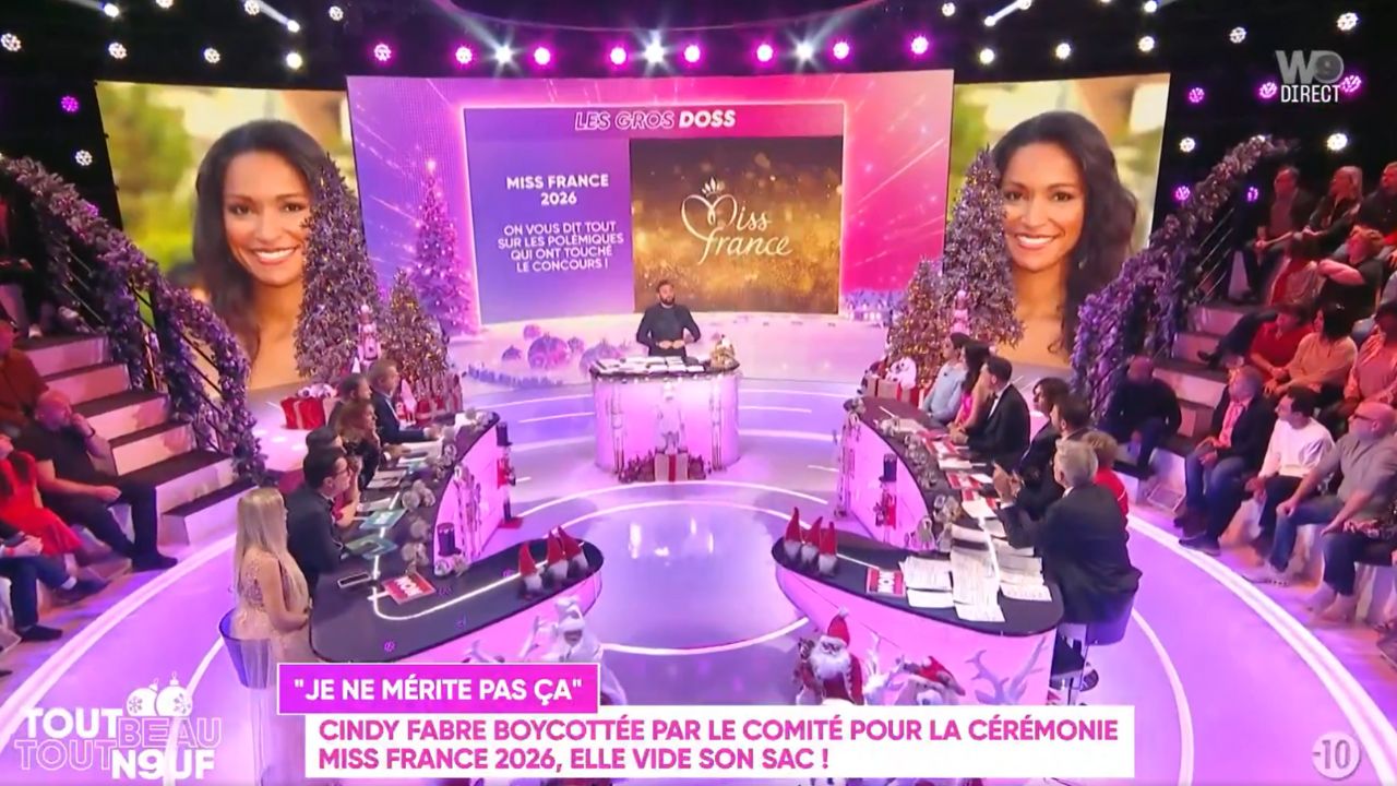 Miss France 2026 : Cindy Fabre blacklistée... La raison dévoilée &quot;Il y avait une rivalité telle...&quot;