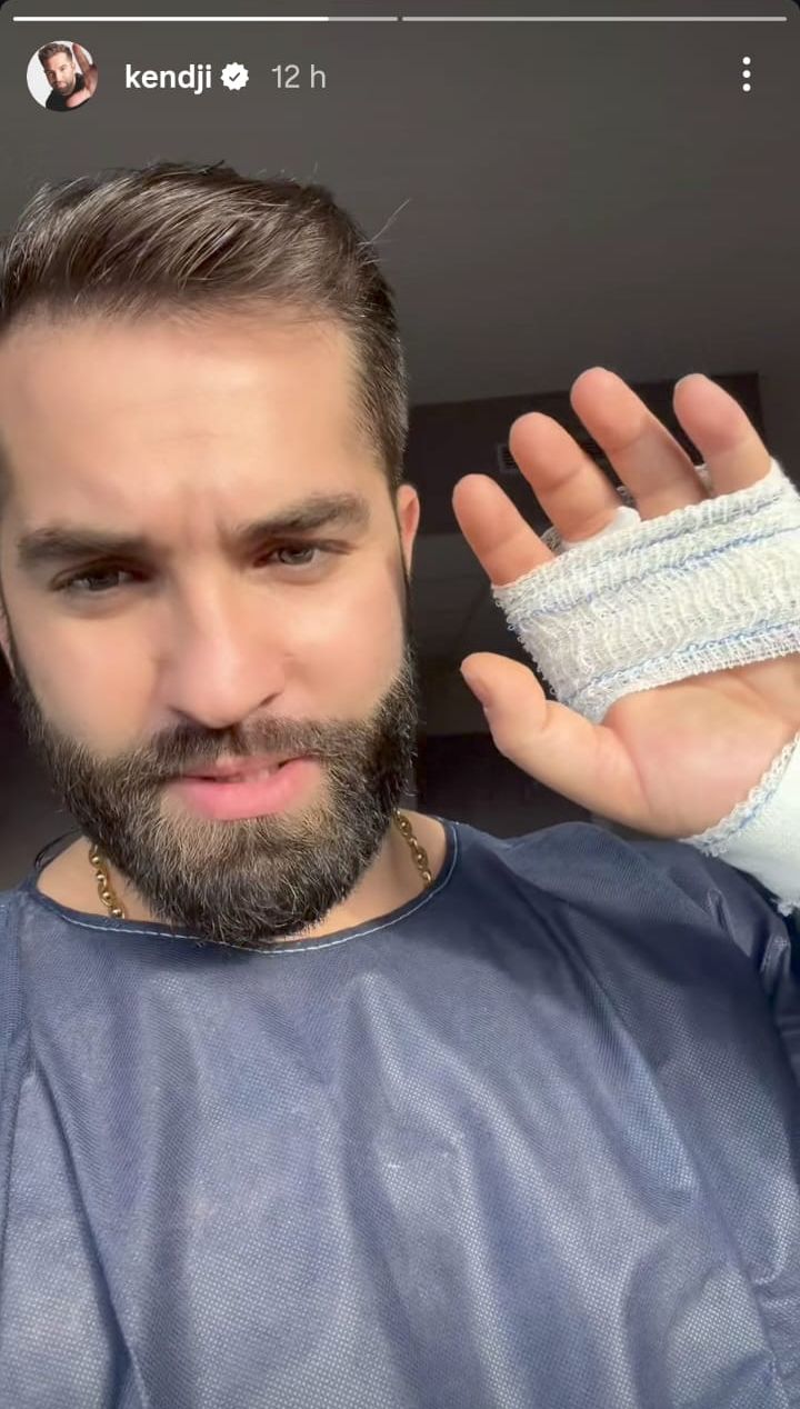 Kendji Girac blessé suite à un accident : le chanteur va subir une opération