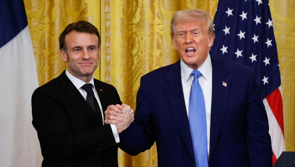 Donald Trump affiche un SMS d’Emmanuel Macron : l’entourage du Président réagit !