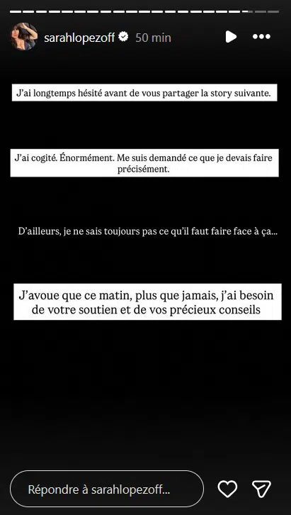 "Je t'égorge" : Sarah Lopez victime de menaces de mort après l'annonce de sa deuxième grossesse