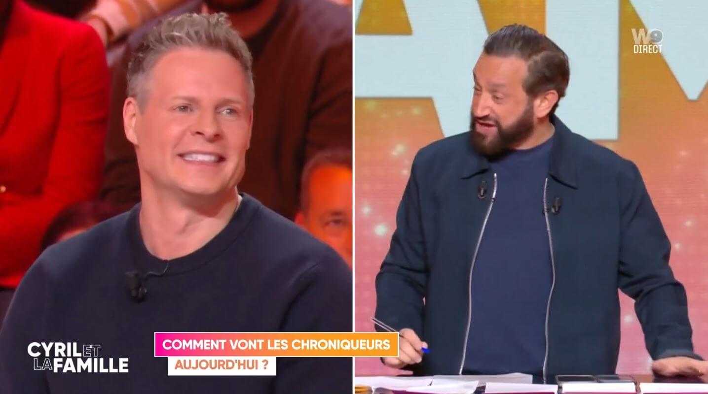 TBT9 : Matthieu Delormeau de retour, Cyril Hanouna ironise, "Je pensais que tu étais..."
