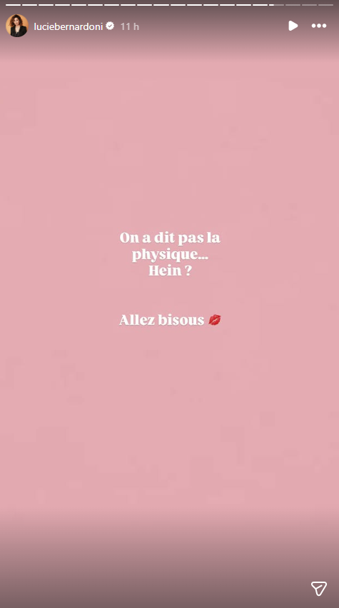 Lucie Bernardoni (Star Academy) attaquée sur son physique : elle réplique !