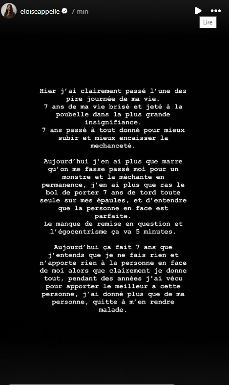 Éloïse Appelle à bout : ses confidences bouleversantes sur son couple avec Nacca… "Depuis 7 ans j'encaisse"