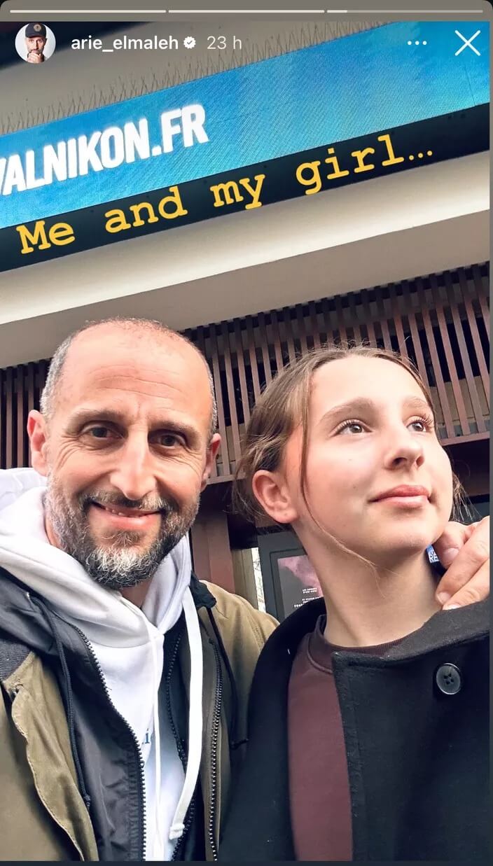 Arié Elmaleh partage fièrement un cliché avec sa fille Amalia, née de son union avec Virginie Ledoyen