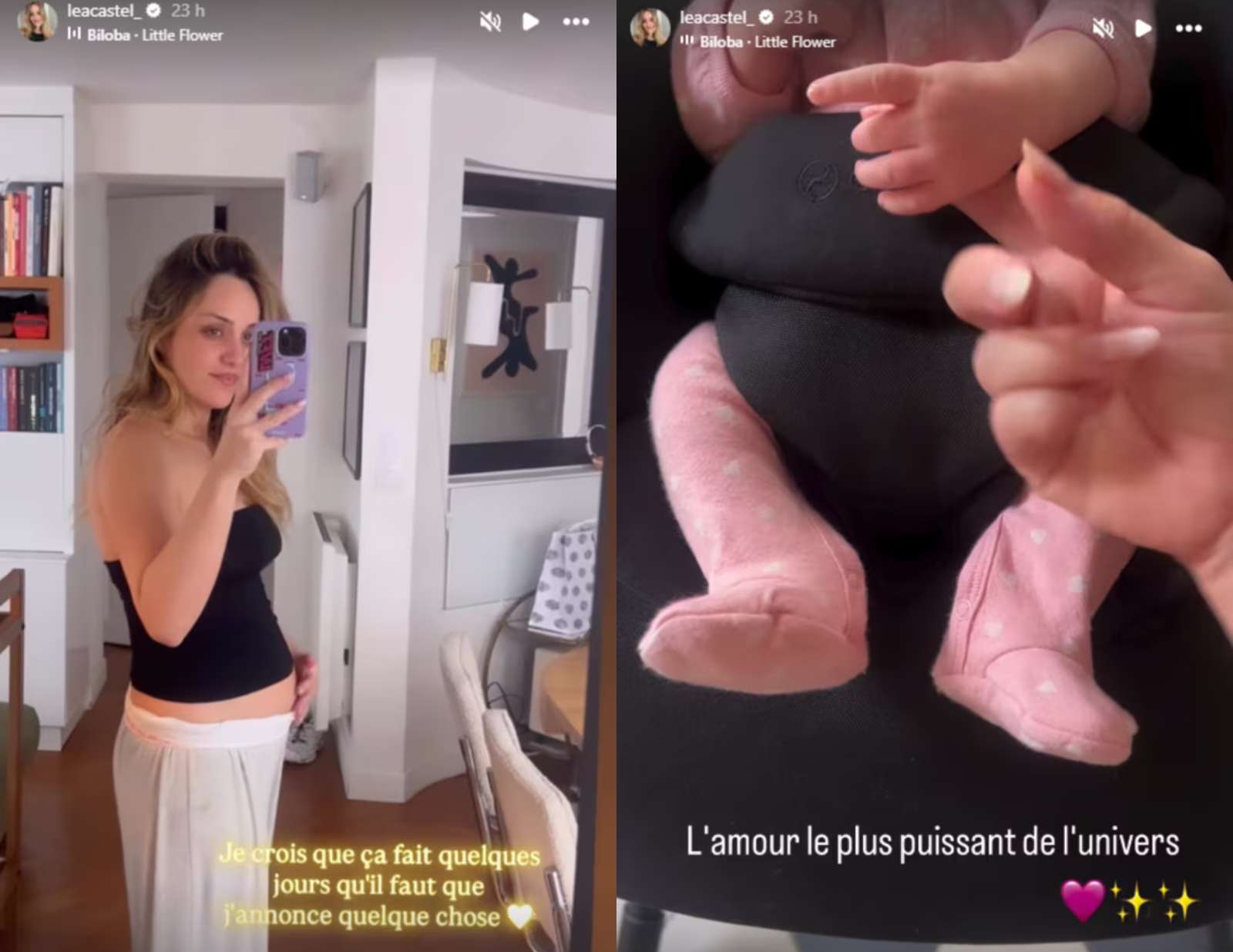 Léa Castel a donné naissance à son premier enfant : "L’amour le plus puissant de l’univers"