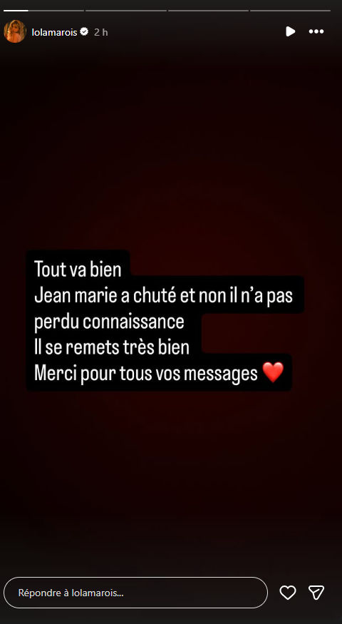 Jean-Marie Bigard hospitalisé : sa femme Lola Marois fait une mise au point " Non, il n’a pas… "