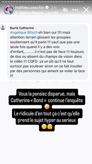 Mathieu Ceschin recadre sèchement une internaute : "Heureusement que le ridicule ne tue pas !"