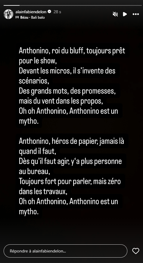 "Il a foutu le feu sous les arbres" : Anthony Delon balance sur son frère, Alain-Fabien Delon réplique violemment