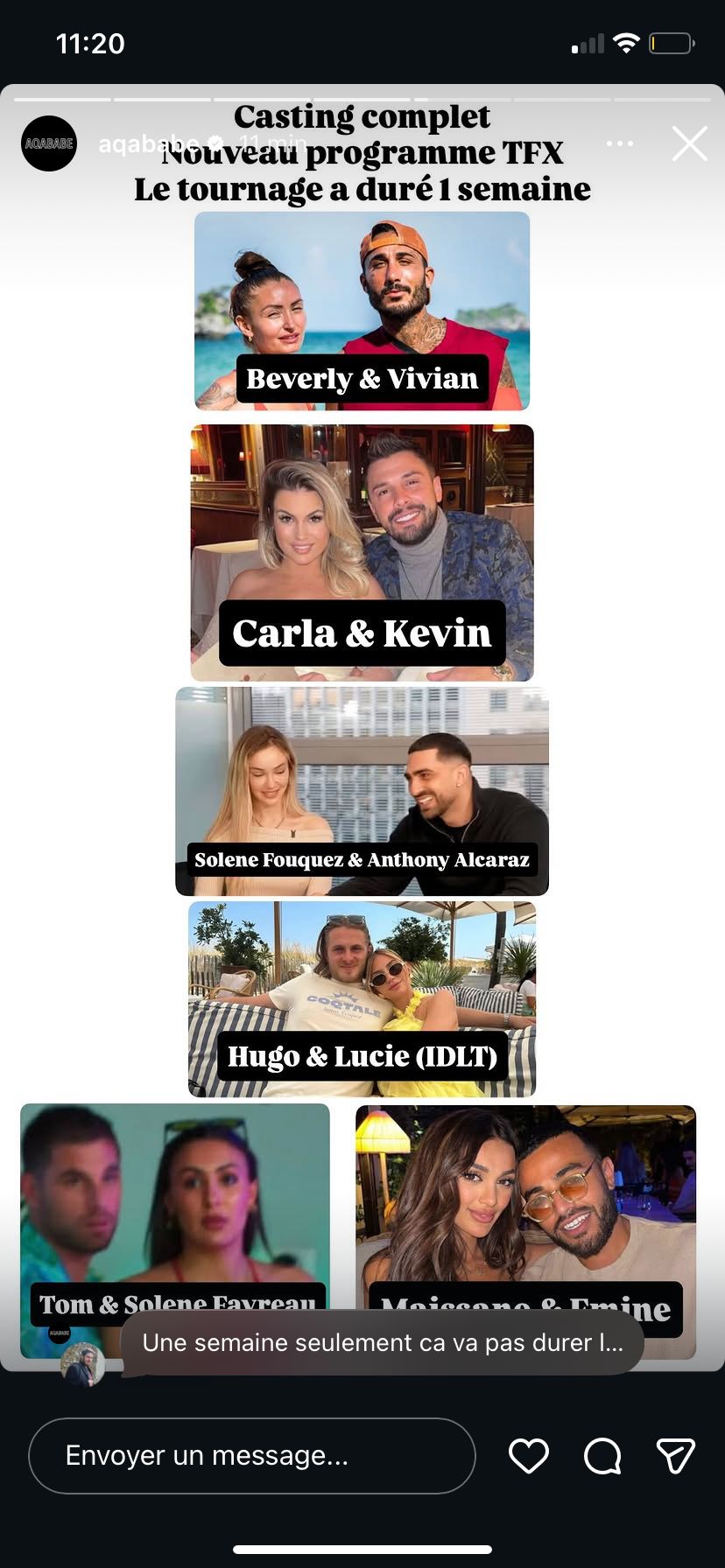 Kevin Guedj et Carla Moreau, Vivian Grimigni et Beverly Bello, Emine et Maïssane Aghioul… Les ex à l'honneur dans une nouvelle émission de TFX ?