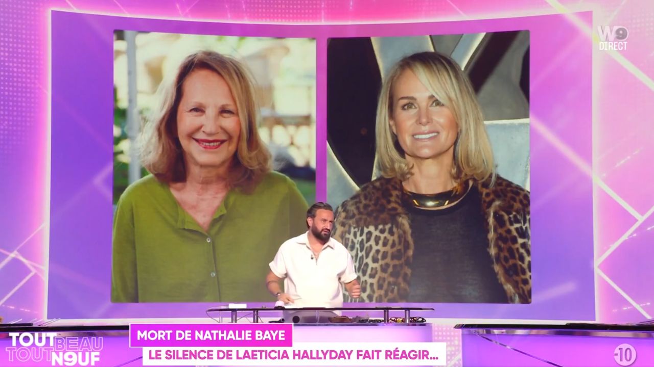 Mort de Nathalie Baye : le silence de Laeticia Hallyday choque, Cyril Hanouna monte au créneau