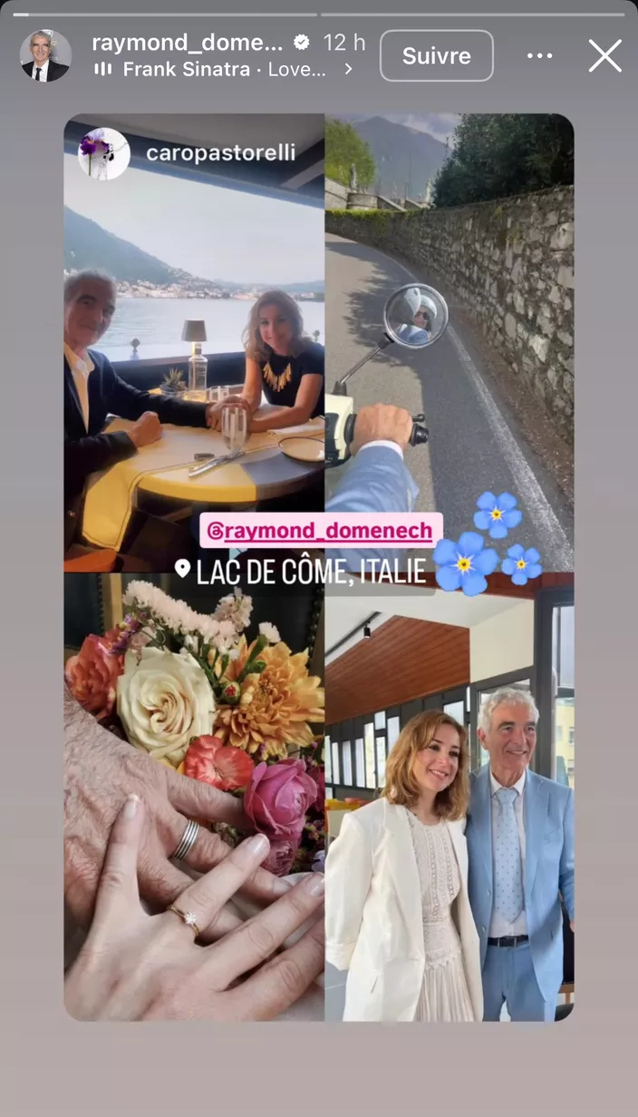Raymond Domenech marié : il partage des clichés de la cérémonie aux côtés de sa compagne