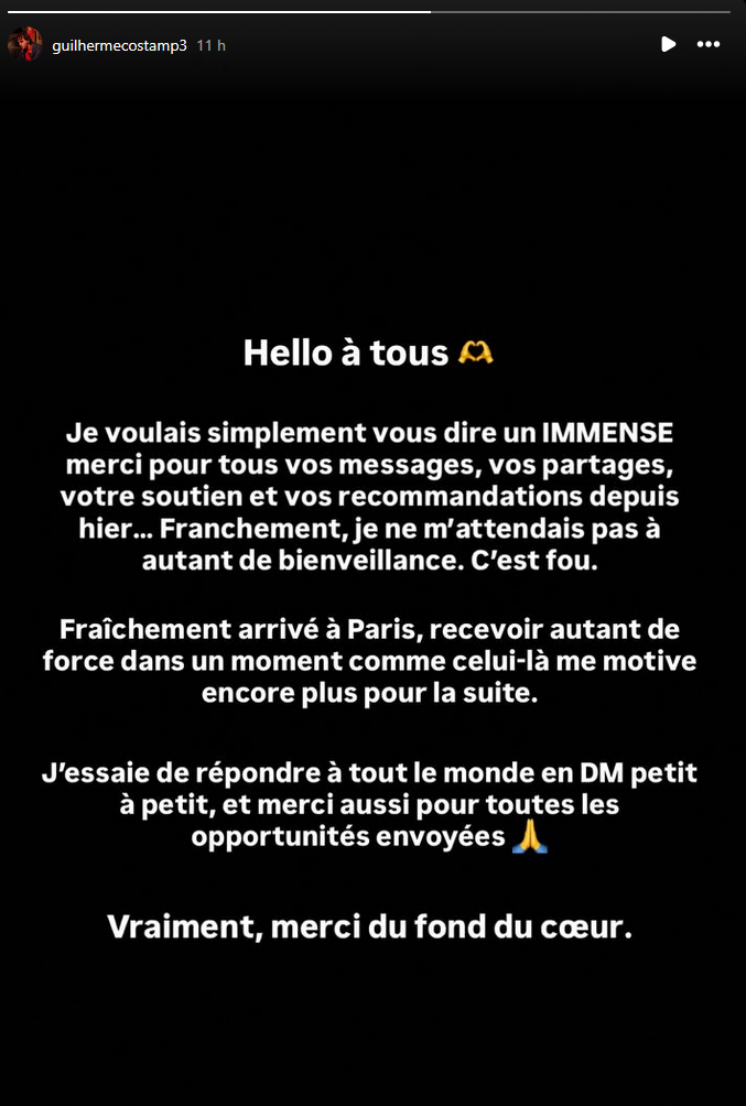 Guilherme (The Voice) face aux soucis financiers : "Je ne sais pas comment je vais payer mon loyer"