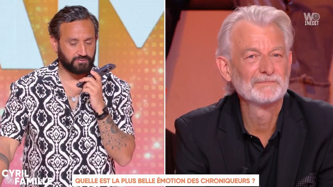 "Je vais lui poser la même question" : quand Cyril Hanouna appelle Fatou, la compagne de Gilles Verdez