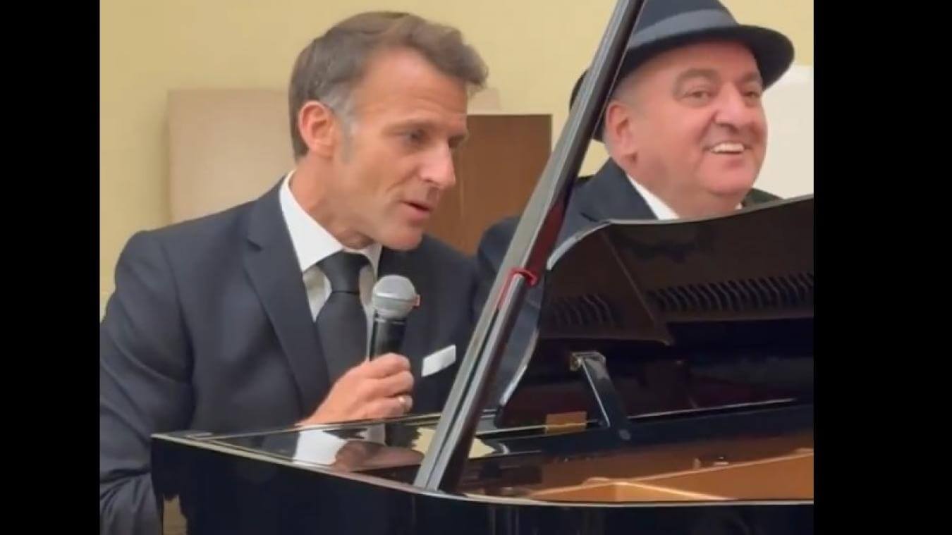 Emmanuel Macron reprend "La Bohème" : cette vidéo qui enflamme la Toile