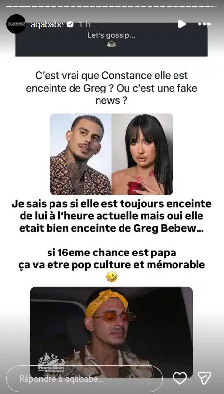 Greg Yega (Les Marseillais) en couple... et bientôt papa ?
