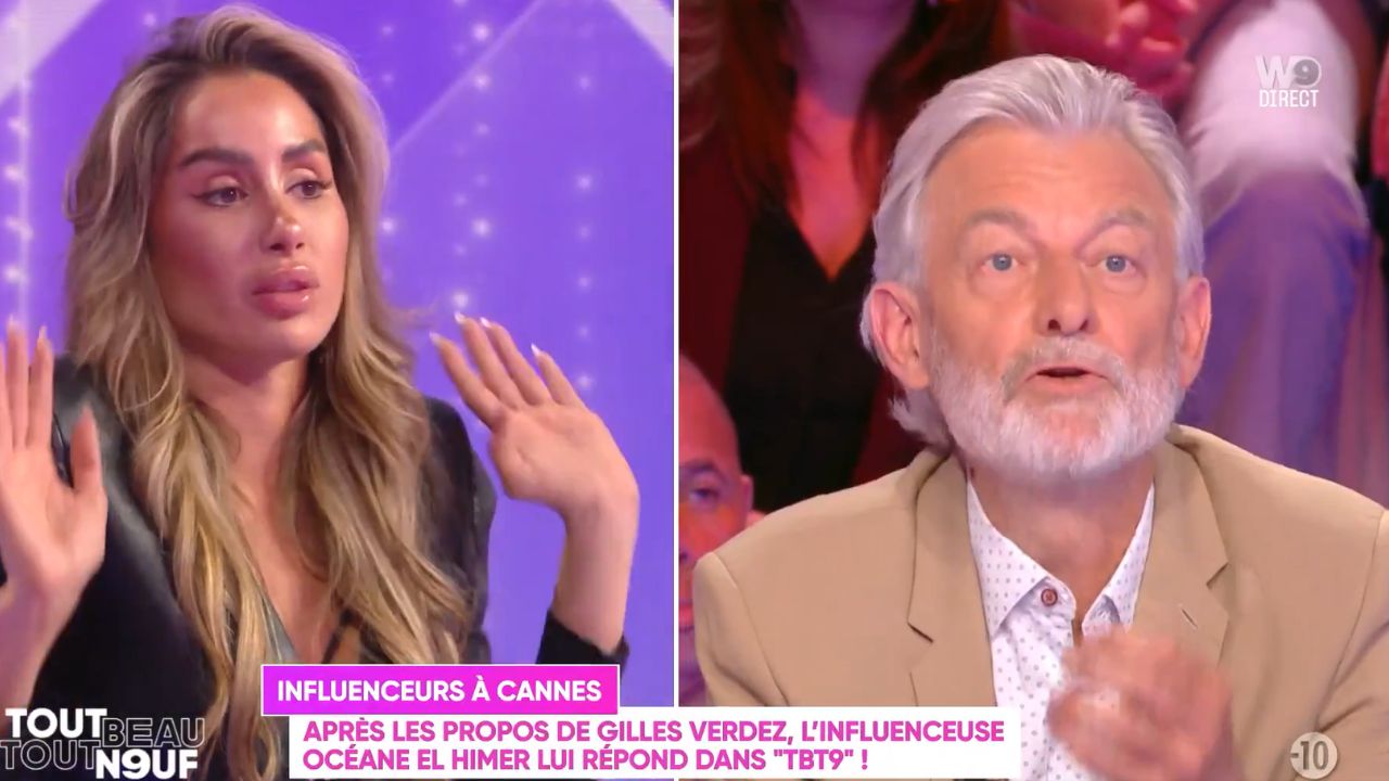 "Quel est votre rapport avec le cinéma ?" : débat tendu entre Océane El Himer et Gilles Verdez autour des influenceurs à Cannes