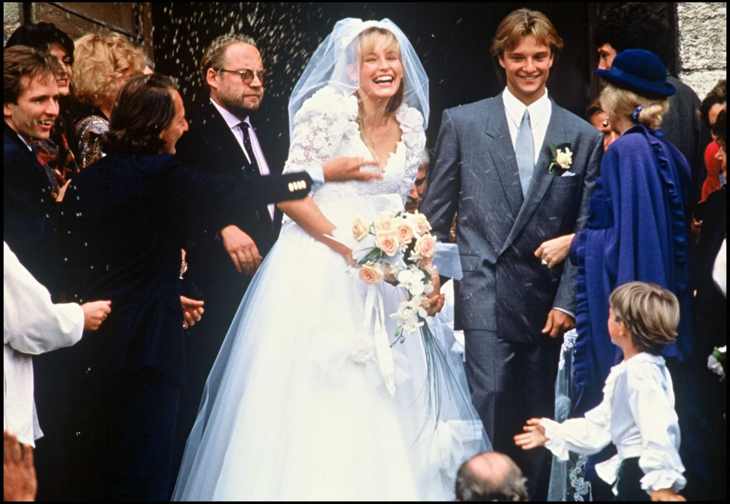 Estelle Lefébure : ce drame familial qui a assombri son mariage avec David Hallyday