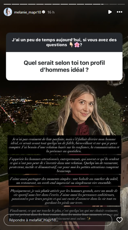 Mélanie (Mariés au premier regard) évoque sa relation avec Christophe : "Nous nous sommes vus récemment…"