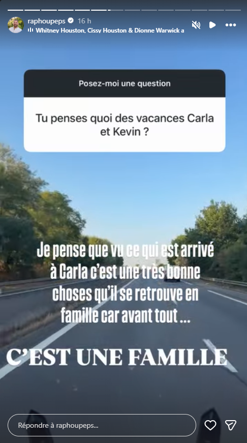 Carla Moreau en vacances avec sa fille Ruby et Kevin Guedj : Raphaël Pépin réagit...