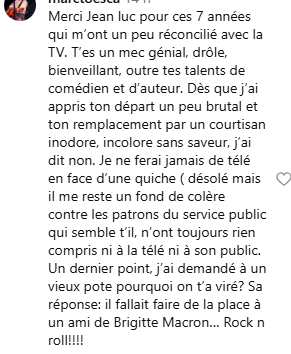 "Il fallait faire de la place à un ami de Brigitte Macron" : Jean-Luc Lemoine évincé de "Samedi d’en rire", un proche balance