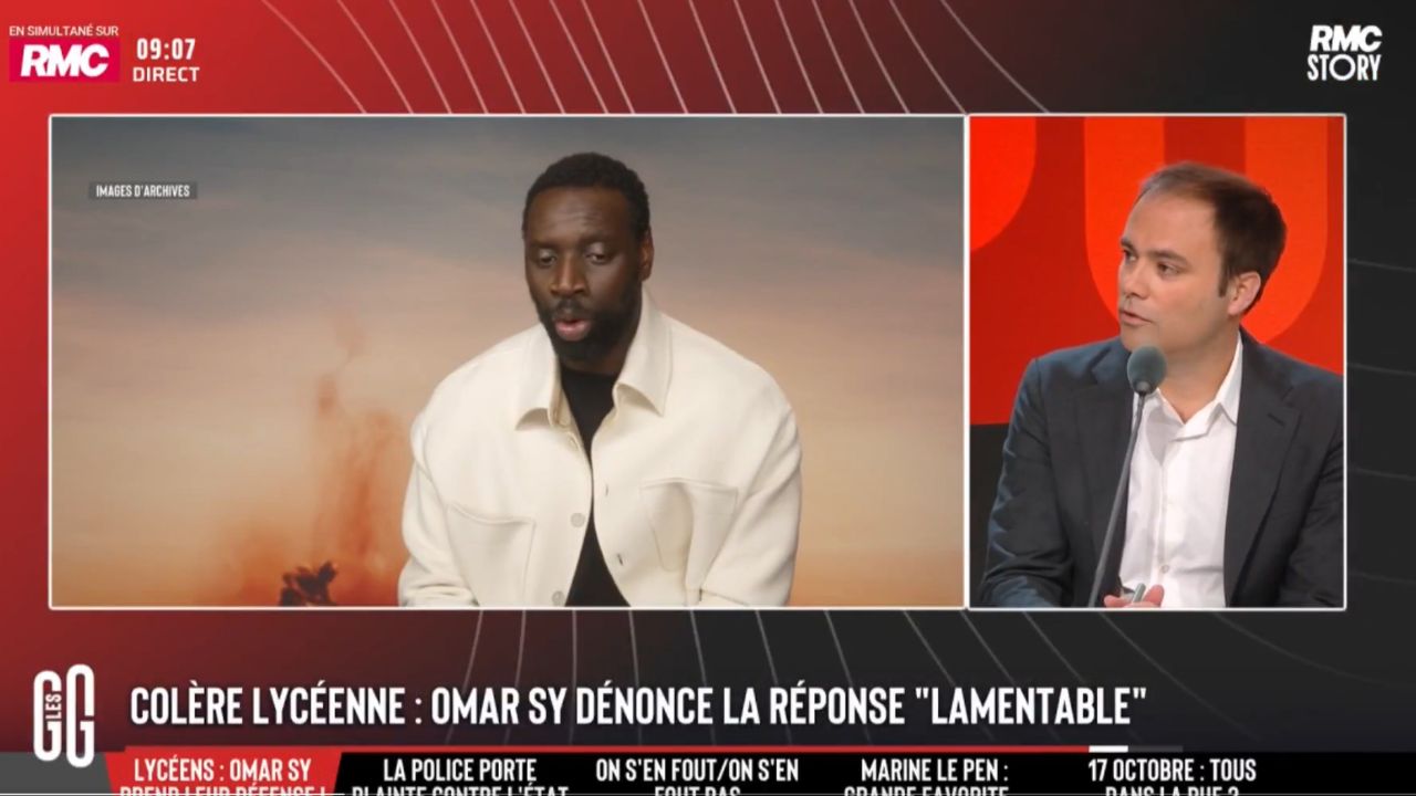 "Un people déconnecté" : Charles Consigny tacle Omar Sy après son soutien à la mobilisation lycéenne
