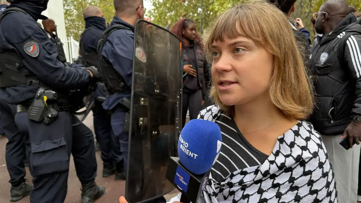 Mobilisation lycéenne : Greta Thunberg rejoint les manifestants à Saint-Denis, Bally Bagayoko réagit