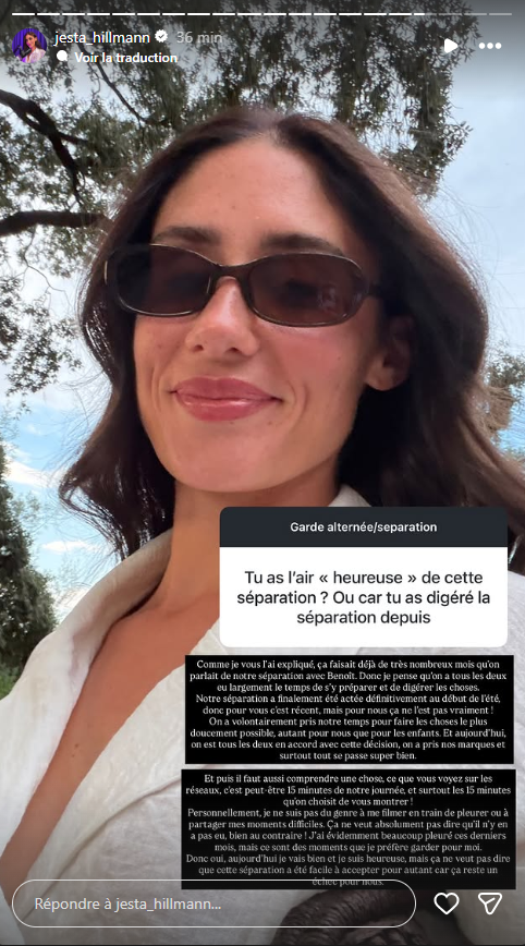 "On s’aime toujours énormément mais…" : Jesta Hillmann revient sur sa rupture avec Benoît Assadi